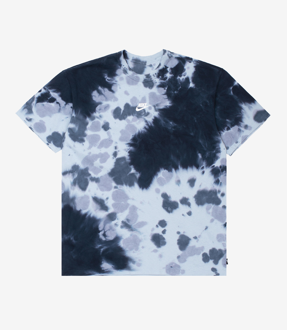 nike blue tie dye shirt