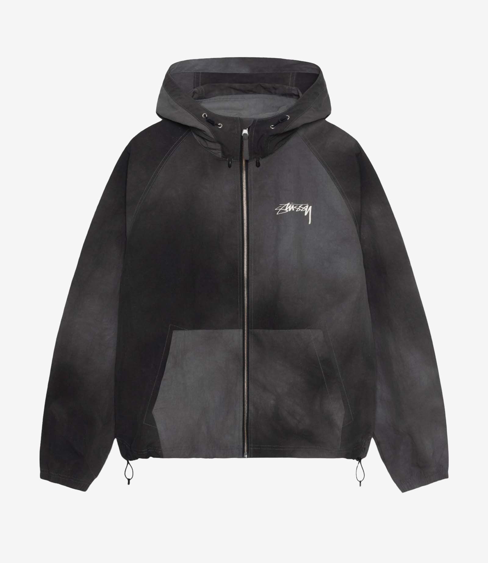ジャケット・アウター Stussy BEACH SHELL WAVE DYE - BLACK / S Shop Stussy Beach Shell Wave Dye Jacket Black at itk online store