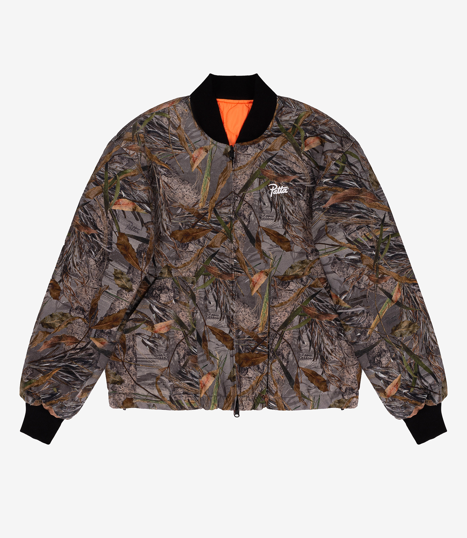 Llama Cactus Pattern Print Men's Bomber Jacket main image 0