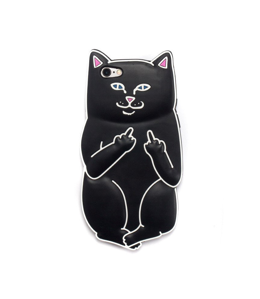 Shop Ripndip Lord Nermal iPhone Case 6+/6s+ Black at itk