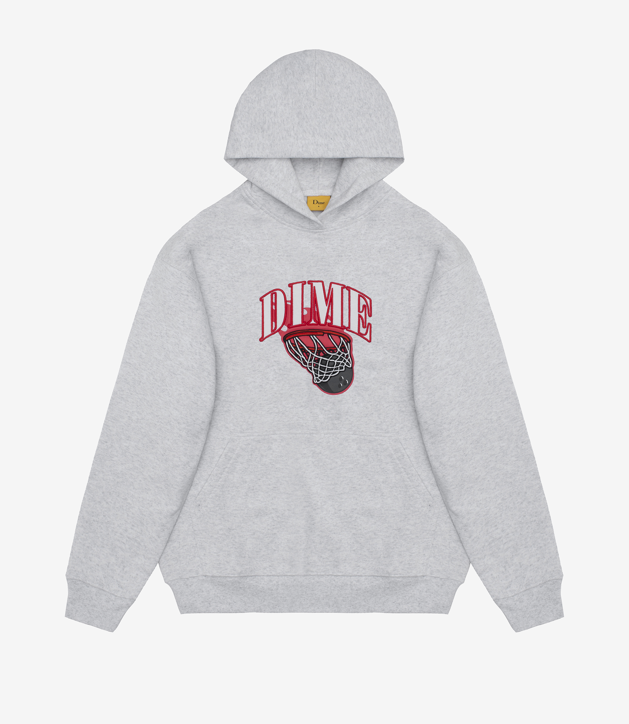 Shop Dime Basketbowl Patch Hoodie Ash at itk online store