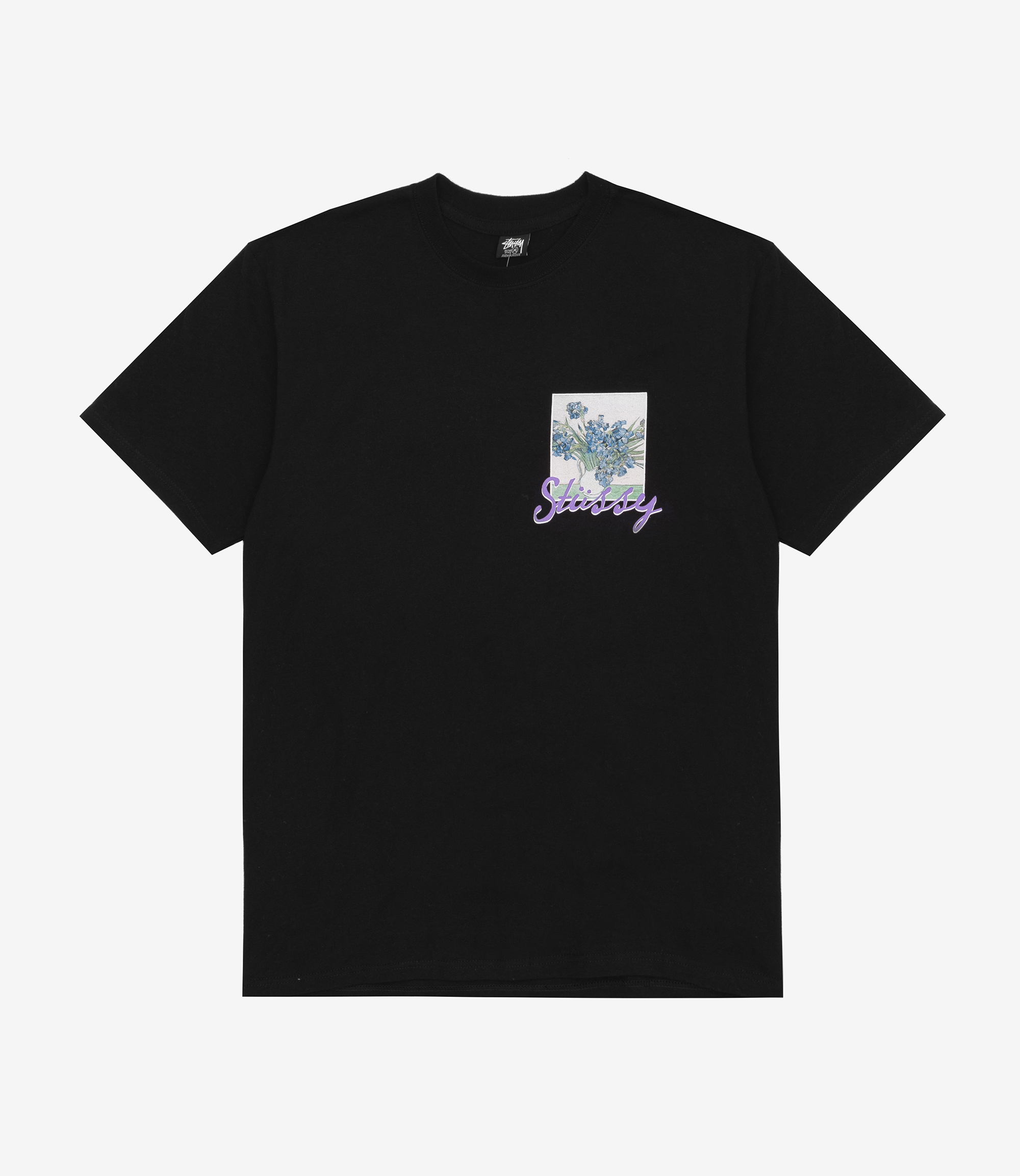 ストゥーシー　星月夜ゴッホTシャツ STUSSY - 【STUSSY】ゴッホ 星月夜 絵画 サンプリング Tシャツ