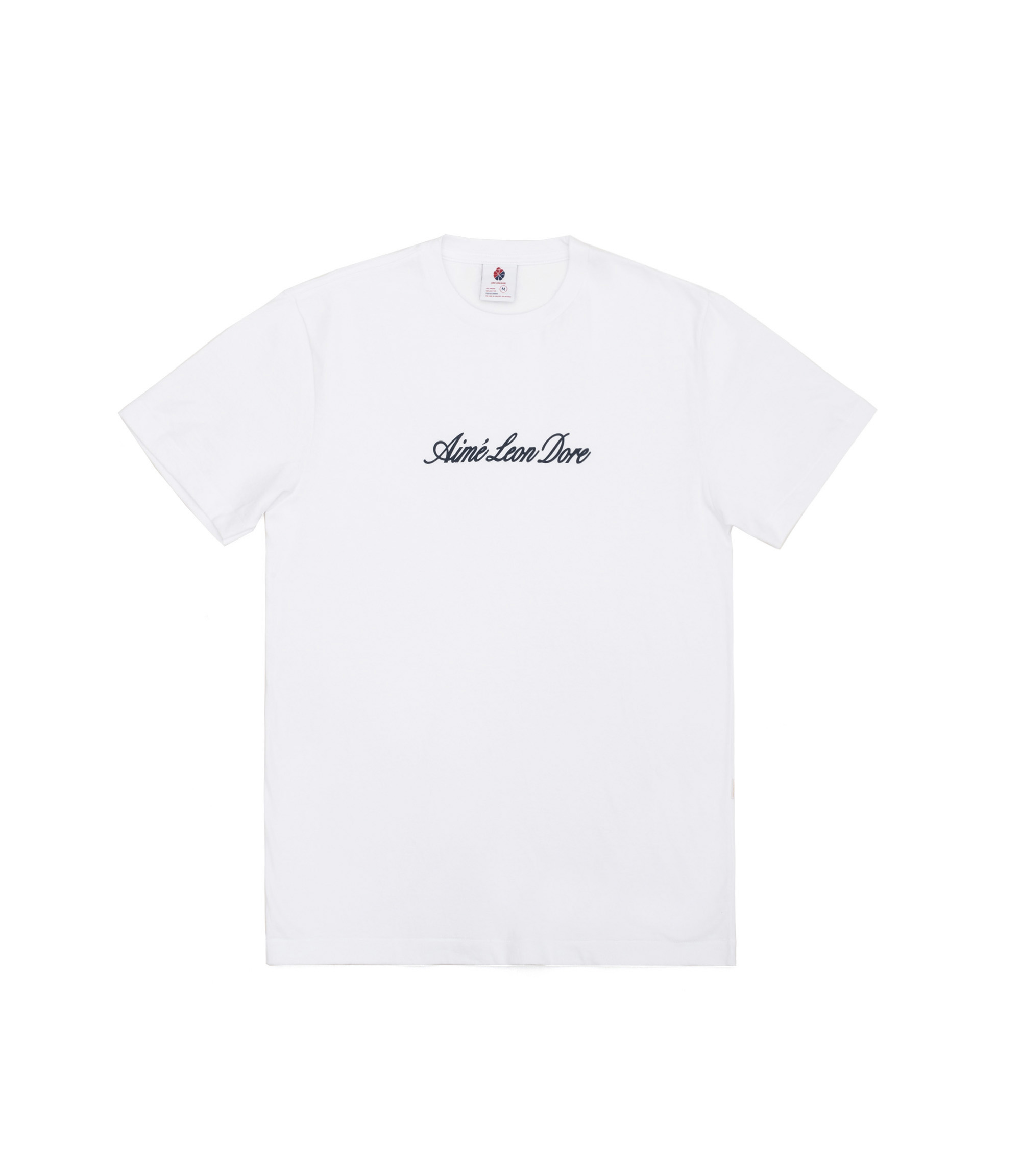 Shop Aimé Leon Dore Script Logo Tee White at itk online store