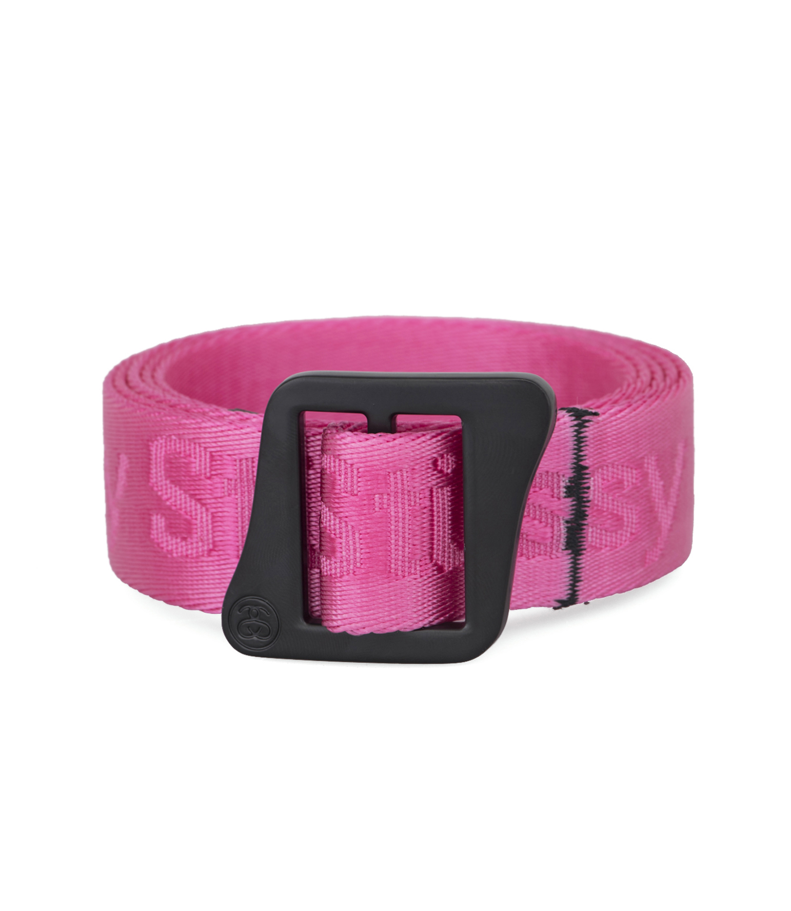 Shop Stussy Jacquard Climbing Belt Pink at itk online store