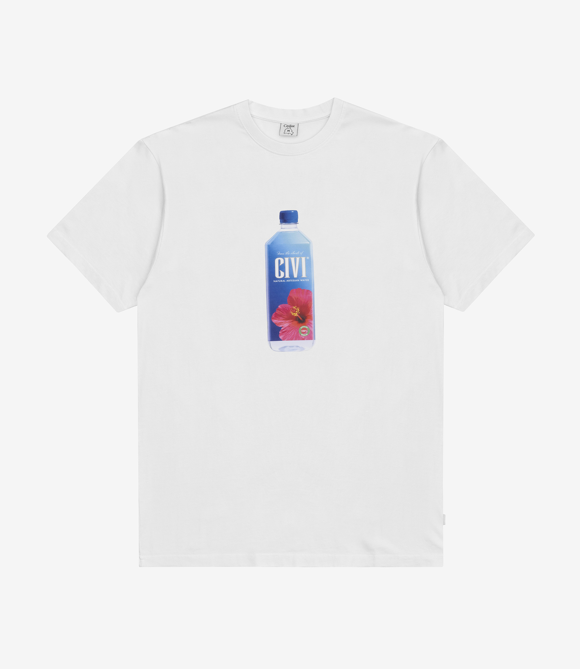 【CIVILIST】 Civi Water Tee - White Shop Civilist Civi Water Tee White at itk online store