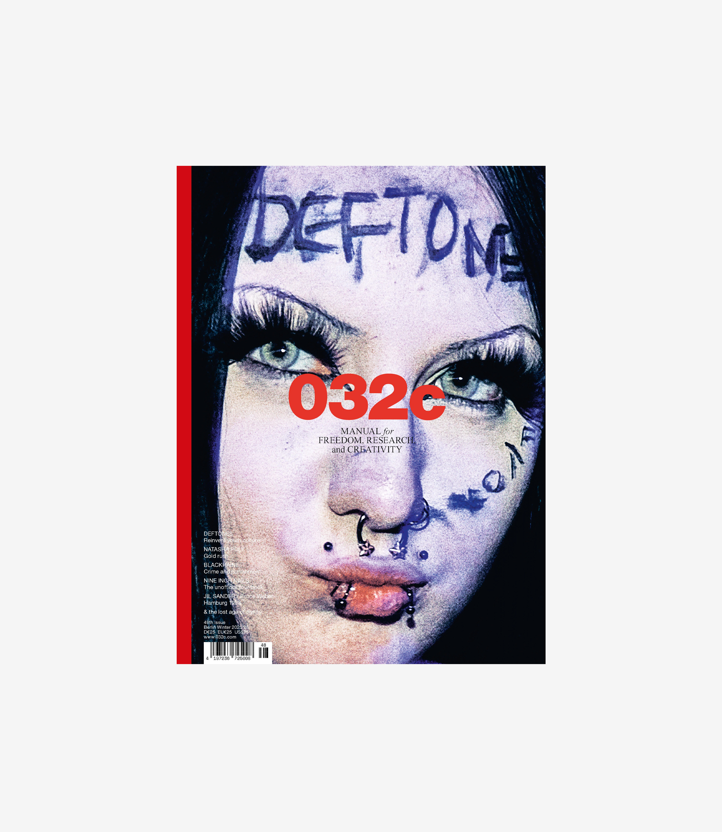 Shop 032c Magazine Issue #48 Winter 2025/26: Deftones at itk