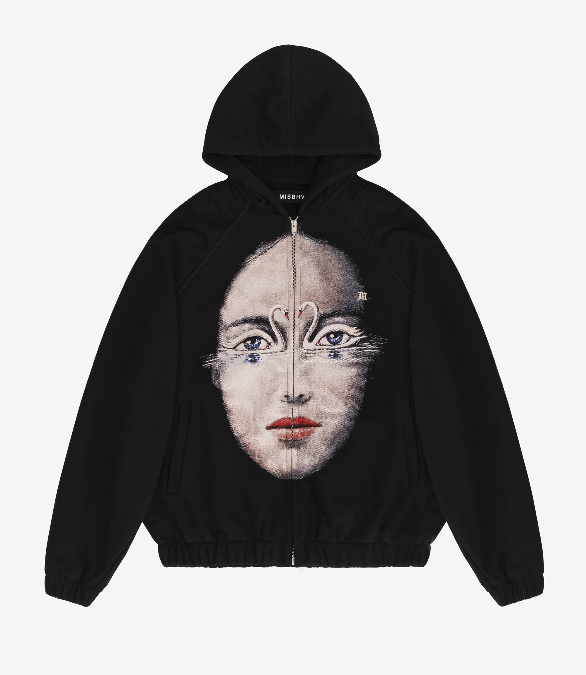 Shop MISBHV Olbinski Edition Zipped Hoodie Black at itk online store