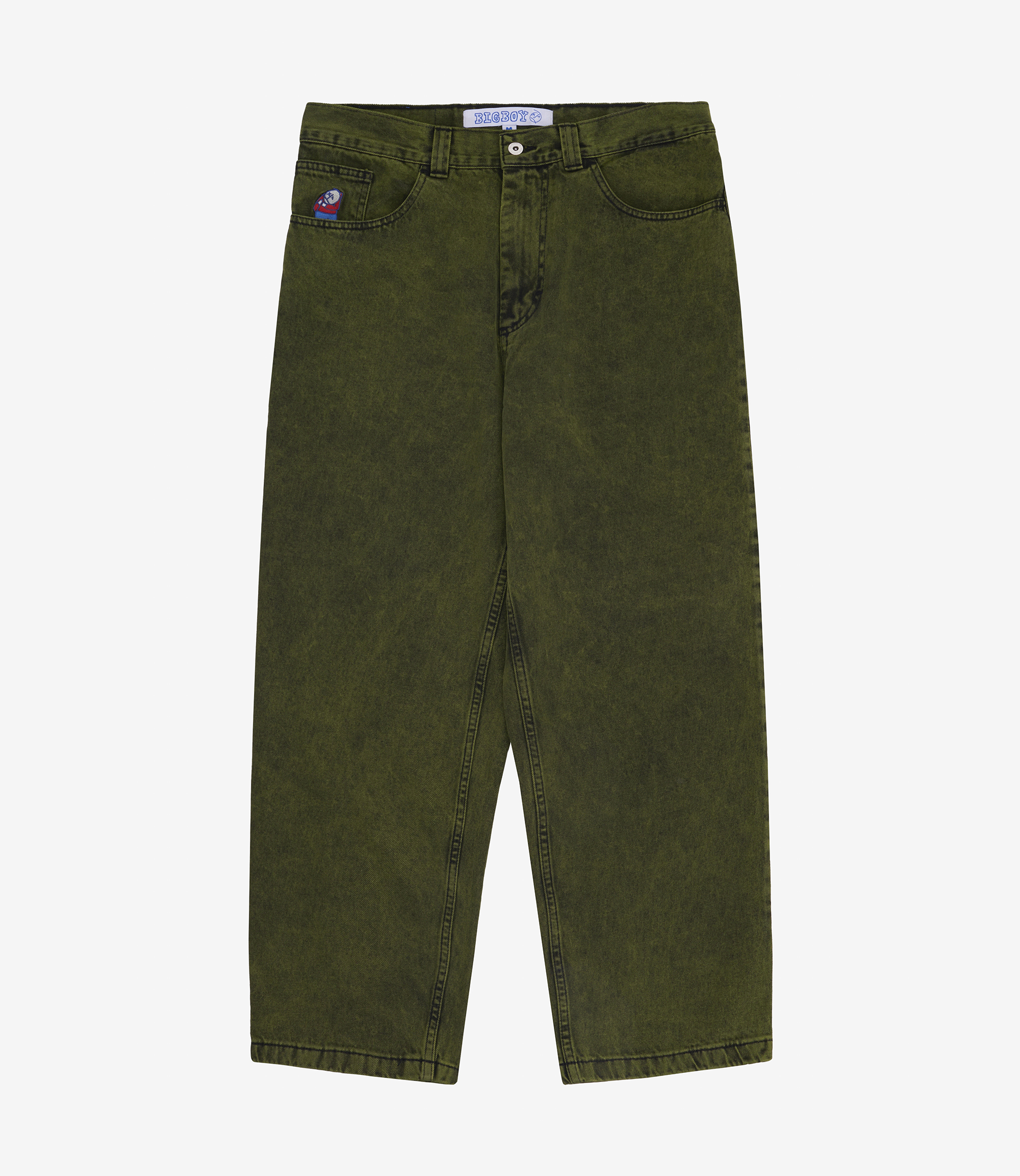 Shop Polar Skate Co Big Boy Jeans Green Black at itk online store