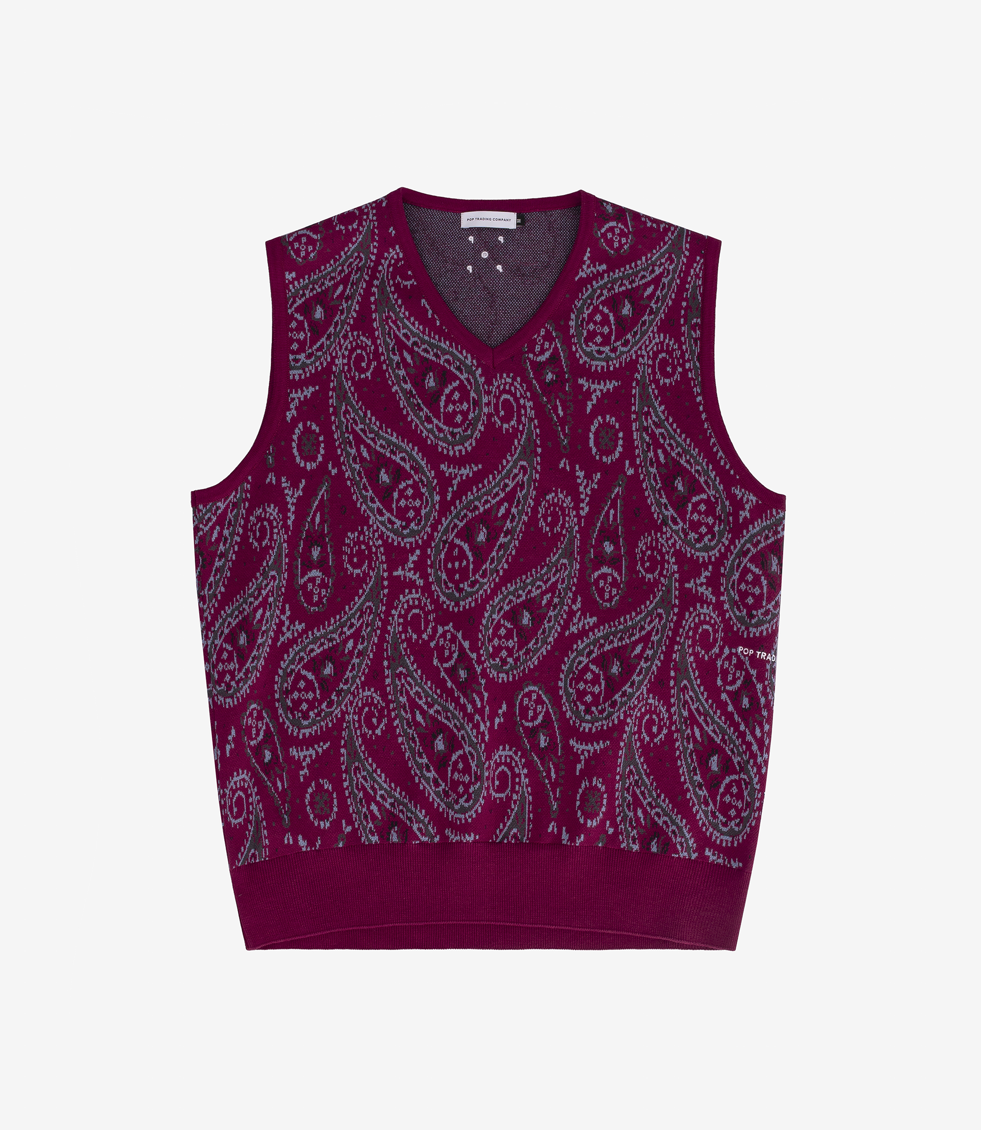 Shop Pop Trading Company Knitted Spencer Raspberry at itk online store