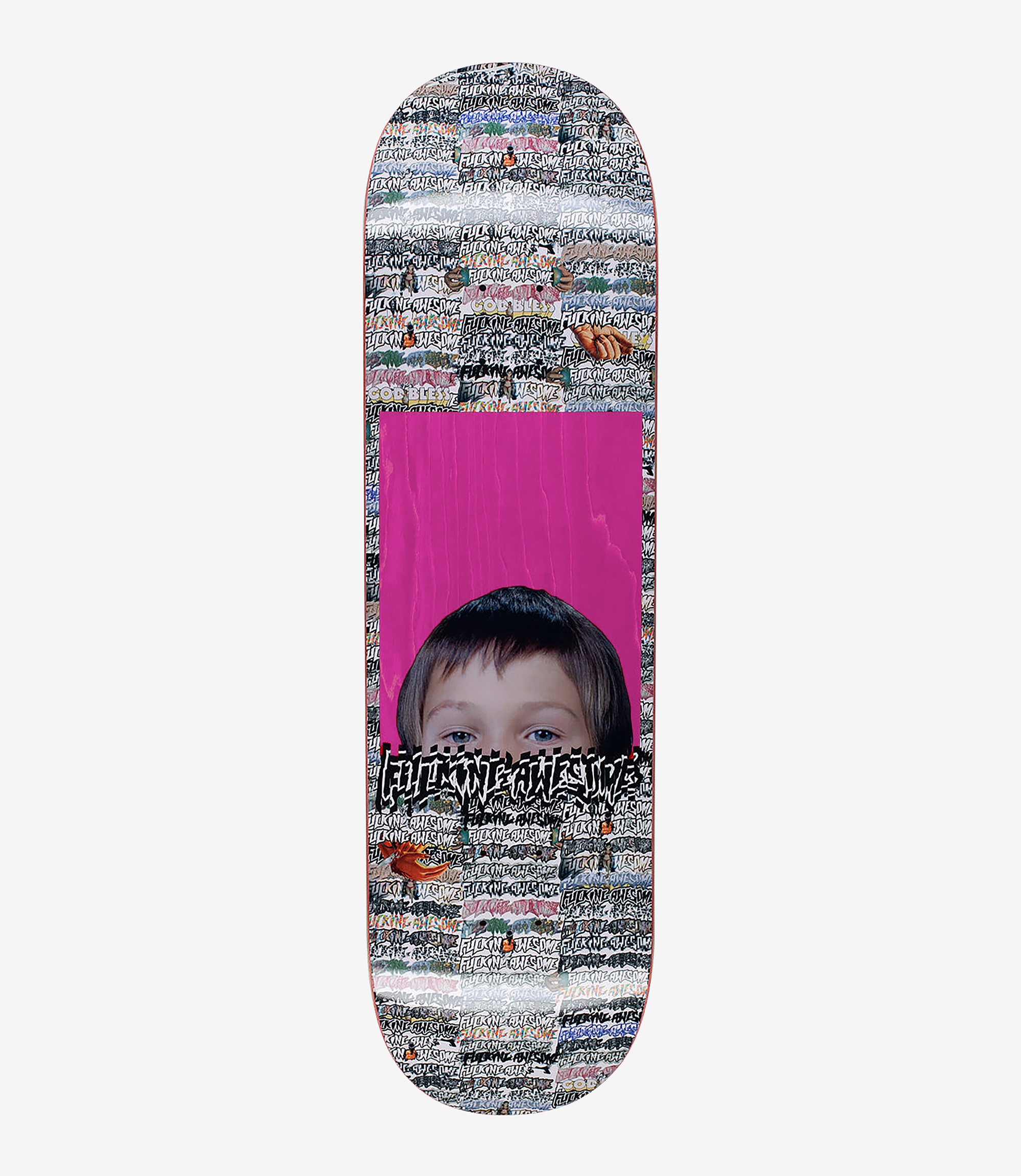 Shop Fucking Awesome Berle Logo Class Photo Deck 8.5'' at itk