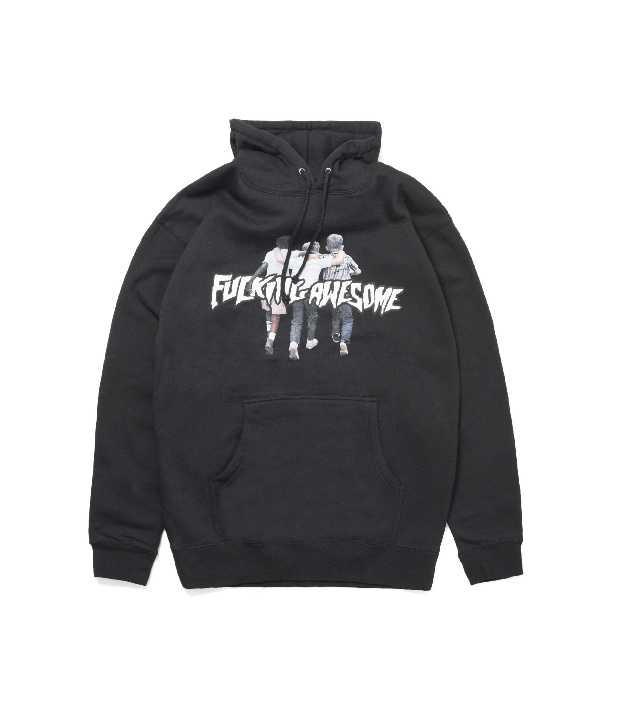 Shop Fucking Awesome Friends Hood Black at itk online store