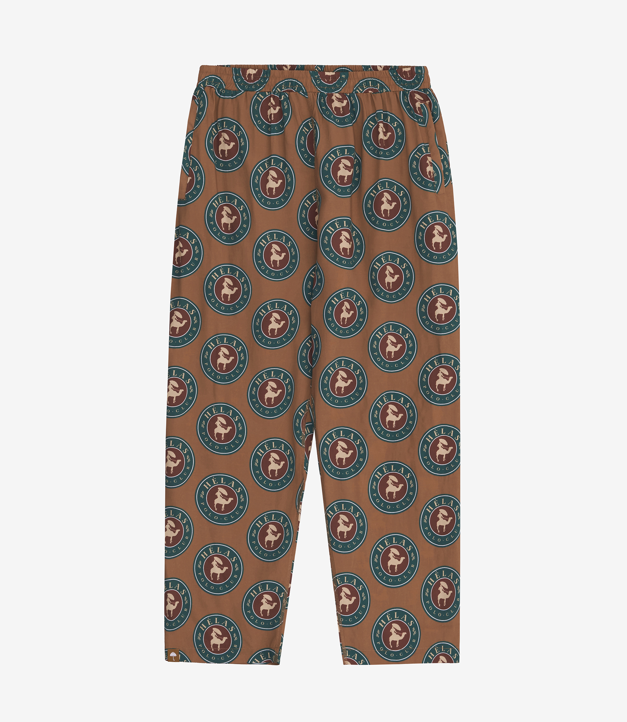 Shop Hélas Polo Club Pyjama Pant Camel at itk online store