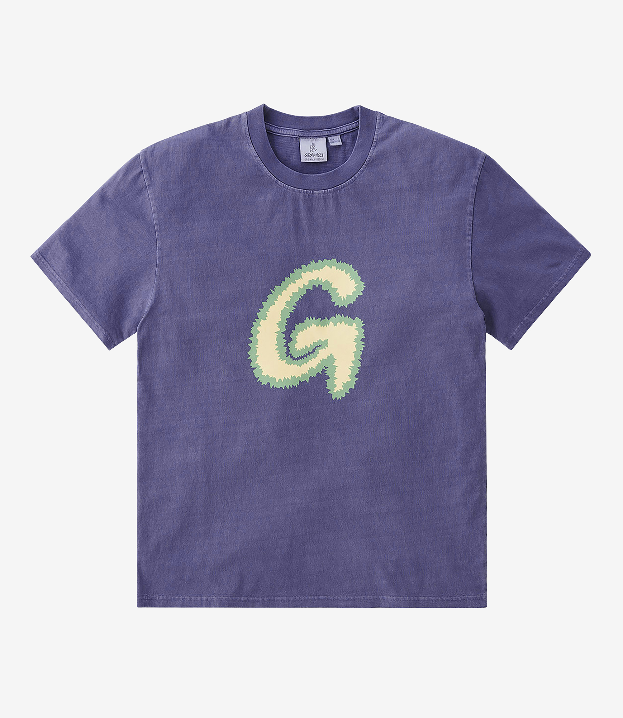 Shop Gramici Fuzzi G-Logo Tee Purple Pigment at itk online store