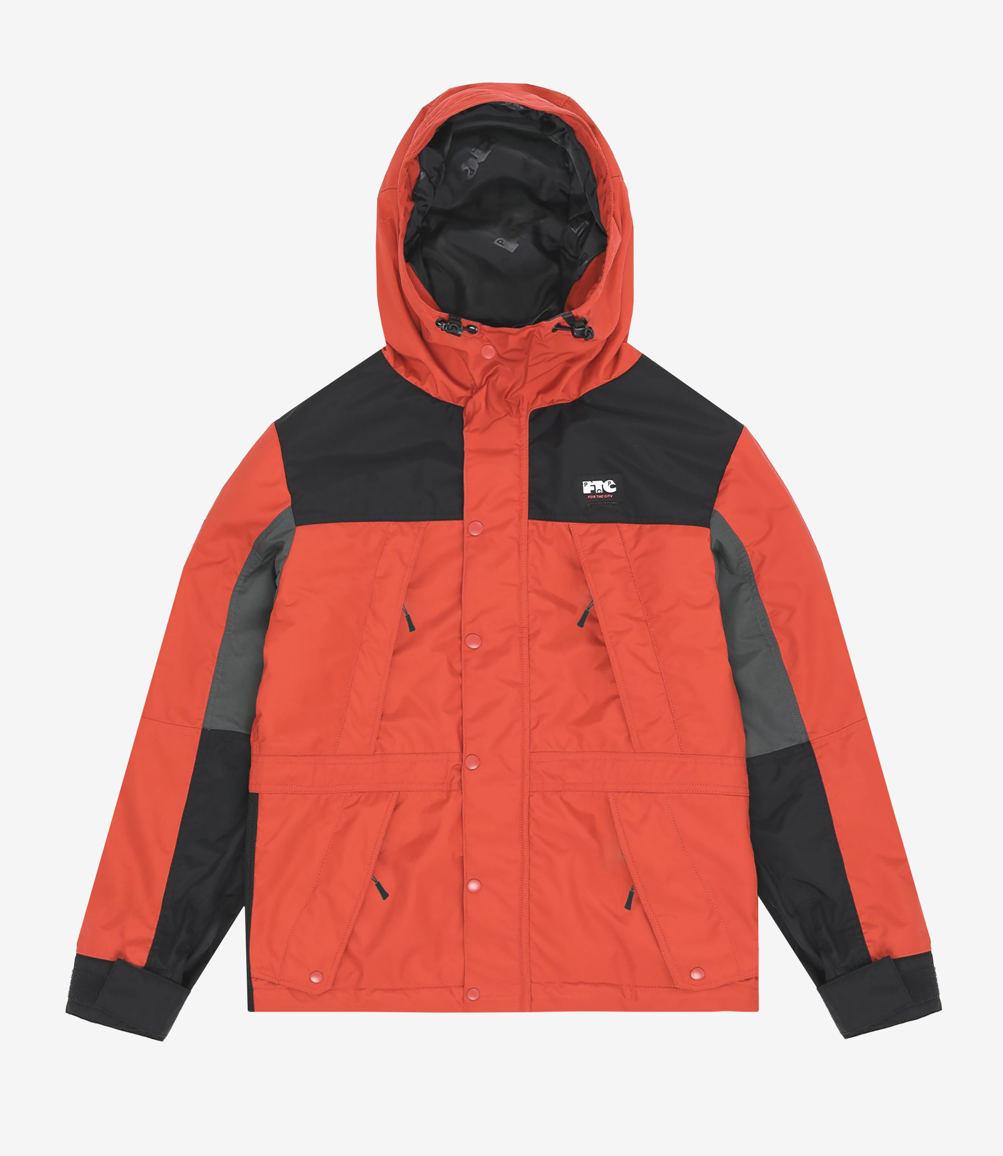 Shop Pop Trading Company x FTC Jacket Orange/Black at itk online store