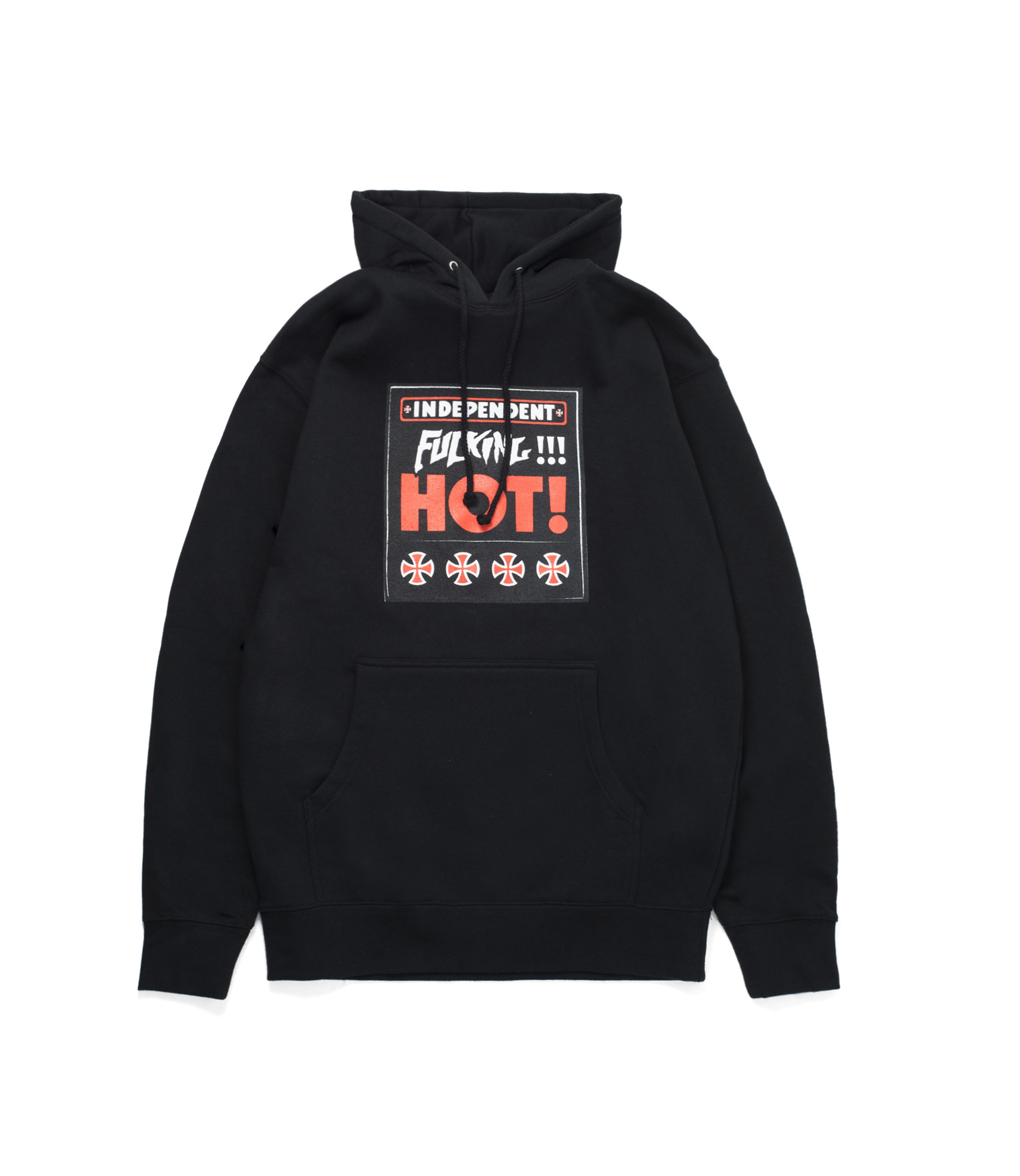 Shop Fucking Awesome x Independent Fucking Hot Hoodie Black at itk