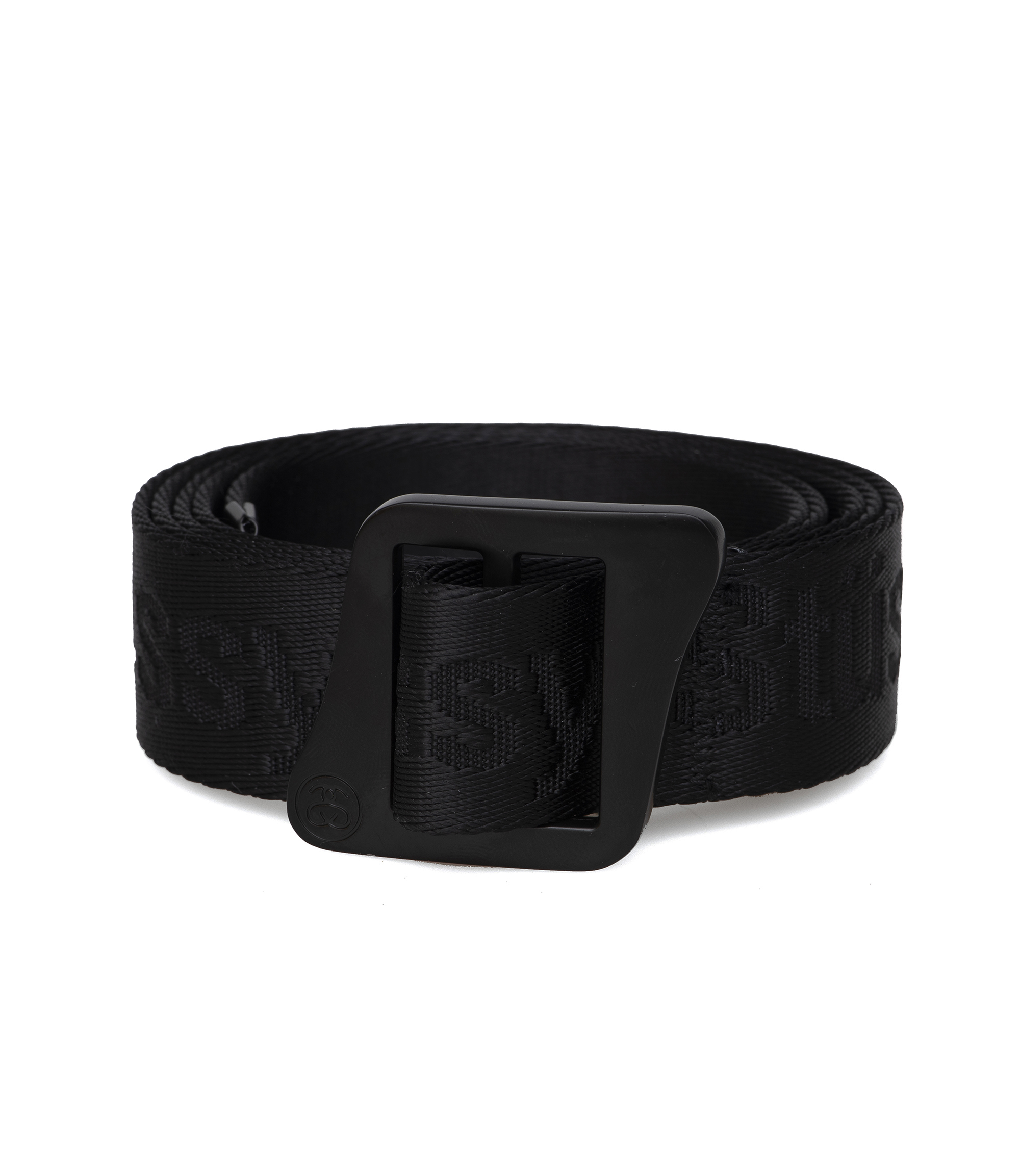 Shop Stussy Jacquard Climbing Belt Black at itk online store Shop Stussy Jacquard Climbing Belt Black at itk online store