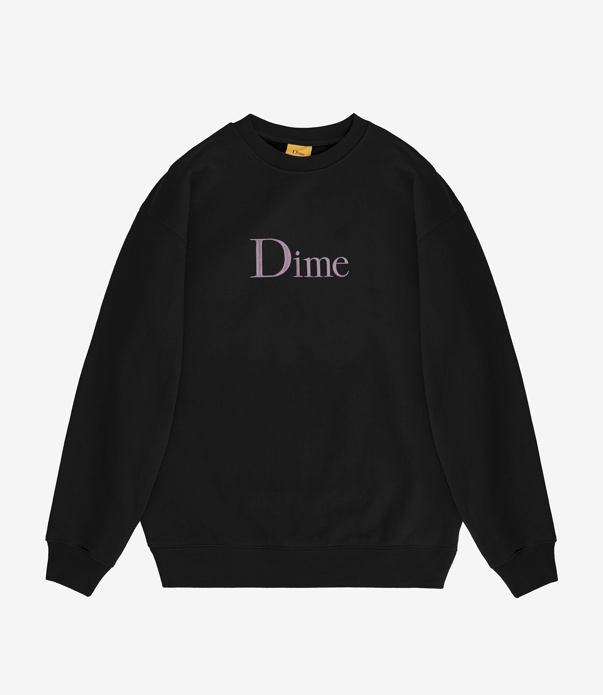 Shop Dime Classic Logo Crewneck Black at itk online store
