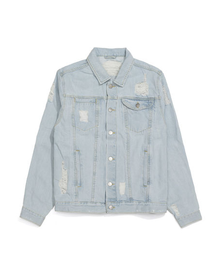 MISBHV Sonic You Studded Denim Jacket Light Blue