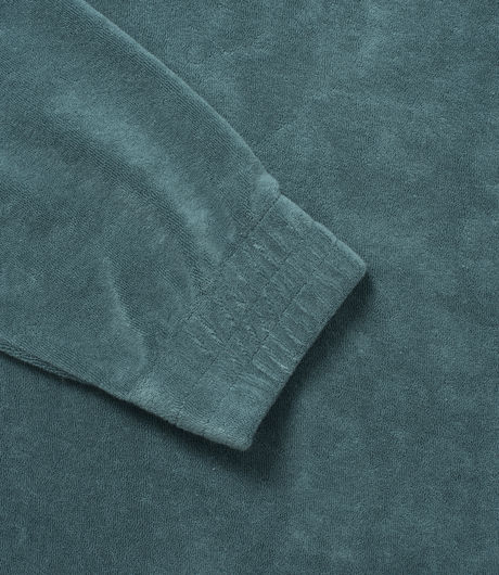 Polar Skate Co Terry Half Zip Teal