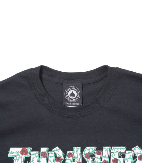 Thrasher Roses SS Black