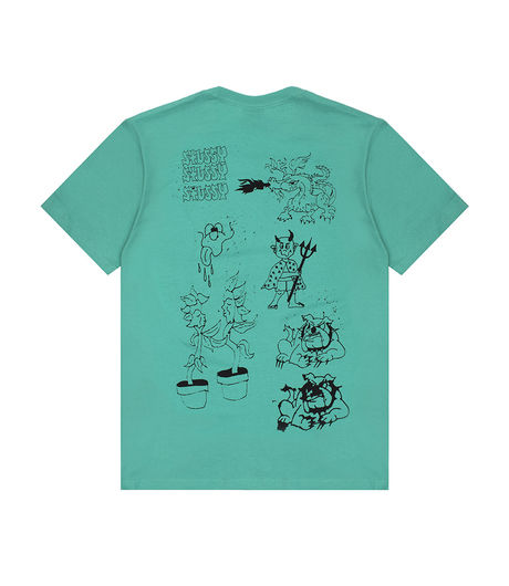 Stussy Bad Dream Tee Green