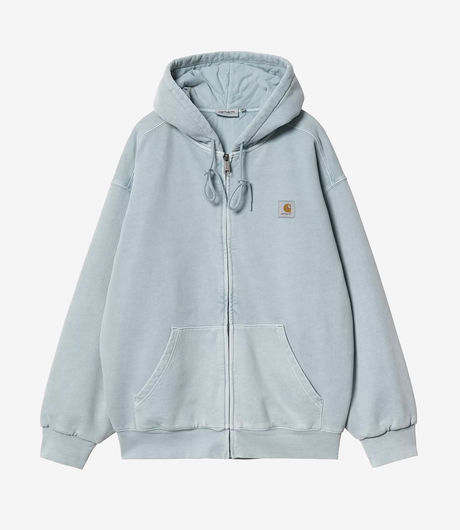 Carhartt WIP Hooded Vista Jacket Dusty Ice Garment Dyed