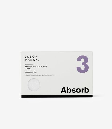 Jason Markk Premium Microfiber Towel 3 Pack