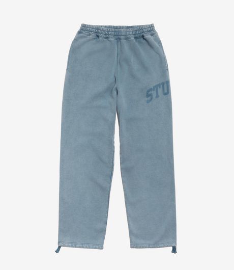 Stussy Faded Graphic Fleece Pant Washed Navy