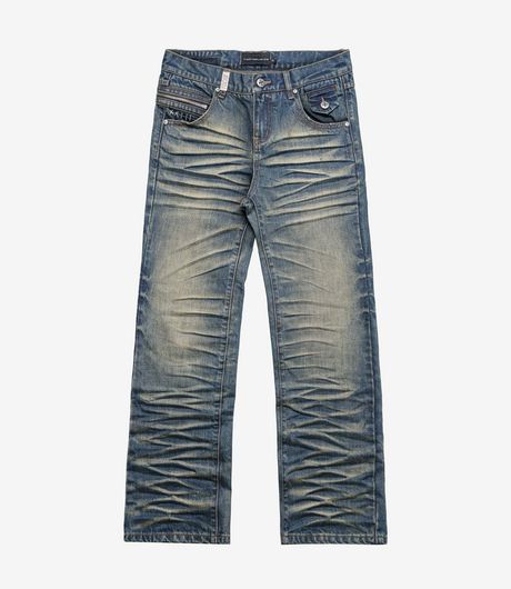 Racer Worldwide Essential Stacked Denim Green