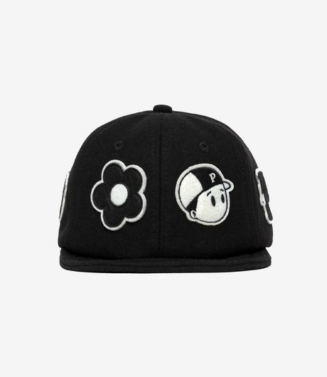 Pawa Speed Sports Monogram P Cap Black