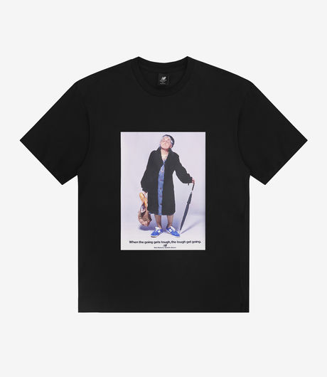 New Balance Grandma Tee Black