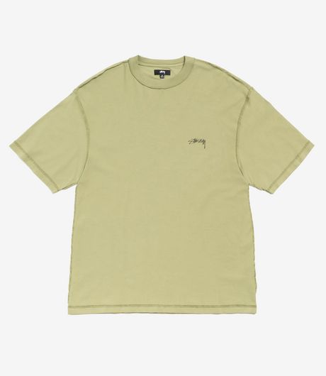 Stussy Lazy SS Tee Light Olive