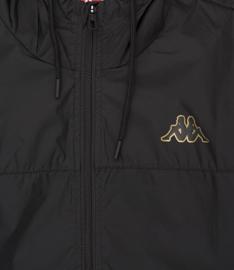 Kappa Banda Dawson Padded Jacket Black Gold