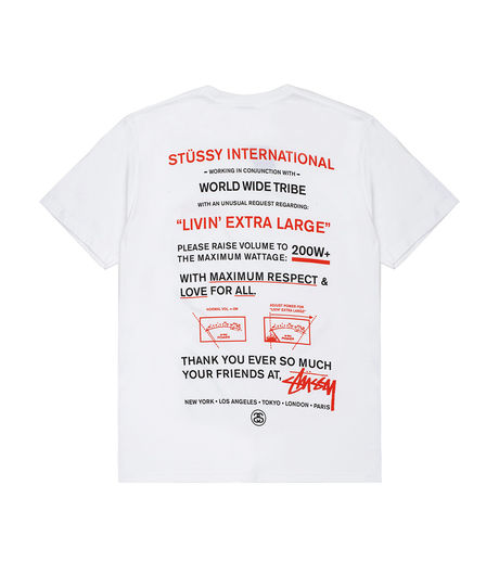 Stussy Maximum Respect Tee White