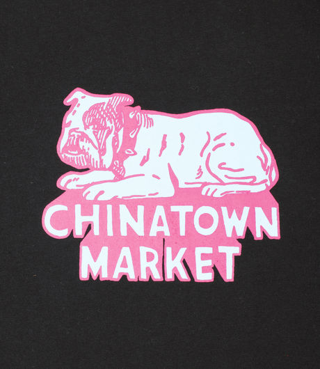 Chinatown Market Dog T-Shirt Black