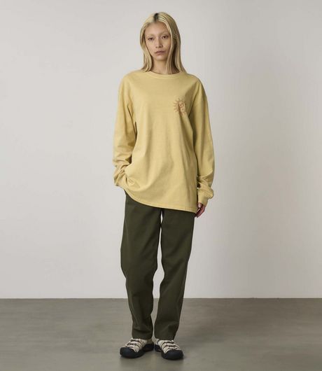 Gramicci Sun L/S Tee Mustard Pigment