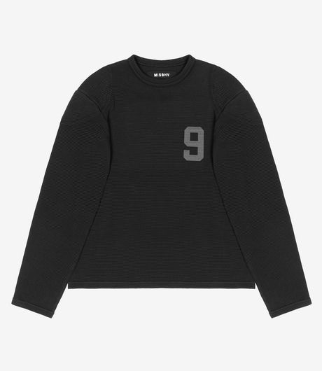 MISBHV 9 Padded Waffle Longsleeve Black