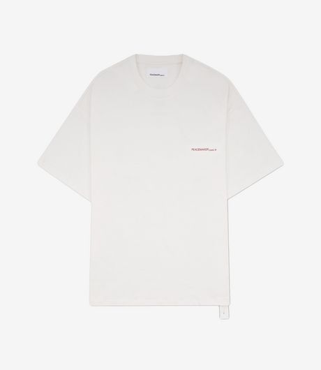 OAMC Peacemaker Oversize Tee Keys Print White