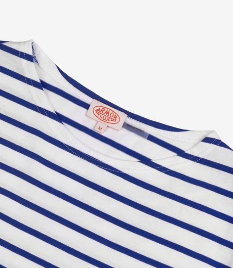 Armor-Lux Sailor T-Shirt White/Royal Blue