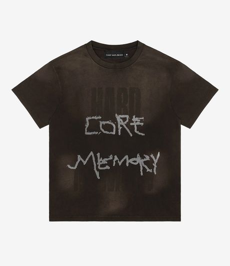 Racer Worldwide Core Memory T-Shirt Black Washed Garment