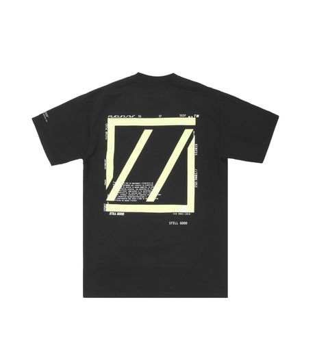 Still Good Movement Tee Black/Yellow Neon