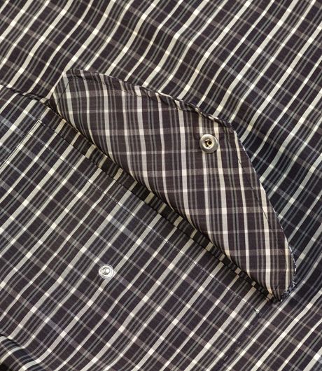 Umbro Check Smock Anorak Beige/Dark Brown