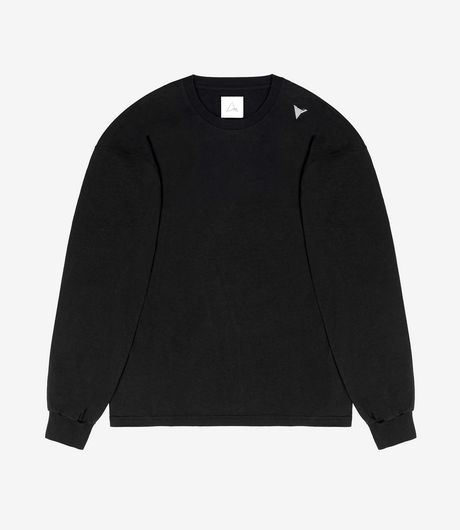 ROA Logo Long Sleeve Washed Black