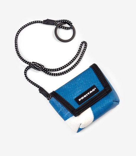 Freitag F213 Mini Messenger Key Holder Blue/White