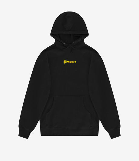 Pleasures Reality Hoodie Black