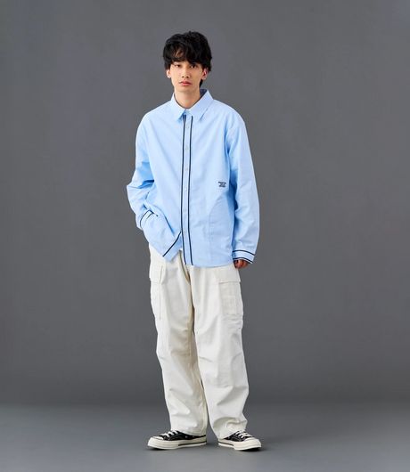 Liberaiders Coolmax Oxford Shirt Blue