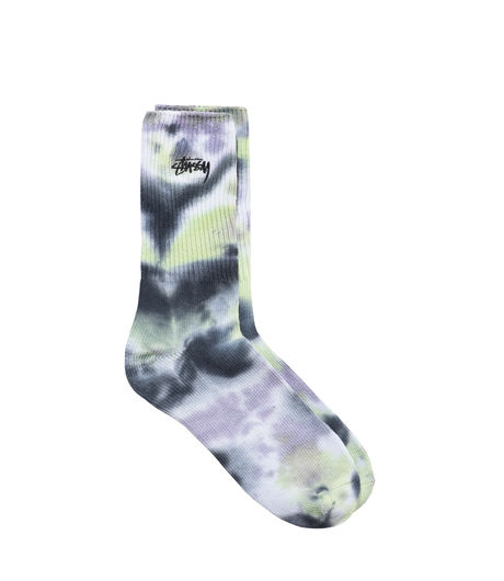 Stussy Leary Marl Socks Black/Lavender