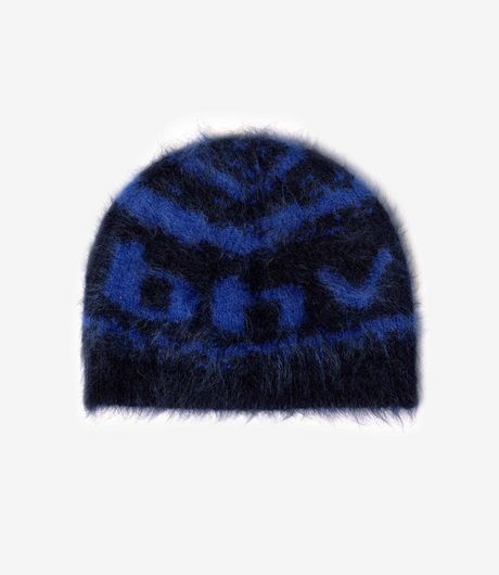 MISBHV Brushed Mohair Beanie Electric Blue