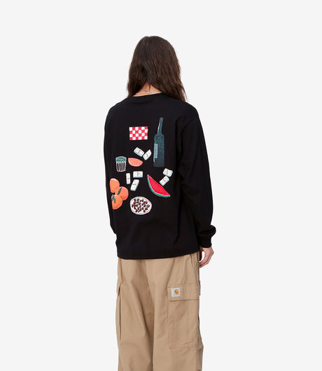 Carhartt WIP L/S Isis Maria T-Shirt Black