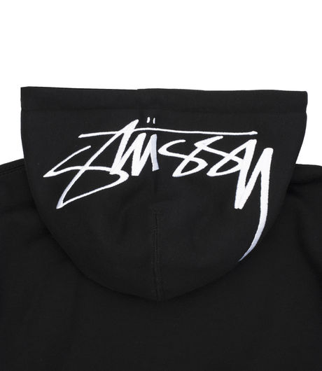 Stussy Smooth Stock App. Hood Black